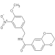 N-(4-methoxy-3-nitrobenzyl)-2,3-dihydro-1,4-benzodioxine-6-carboxamide