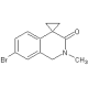 7'-bromo-2'-methyl-1',2'-dihydro-3'H-spiro[cyclopropane-1,4'-isoquinolin]-3'-one 